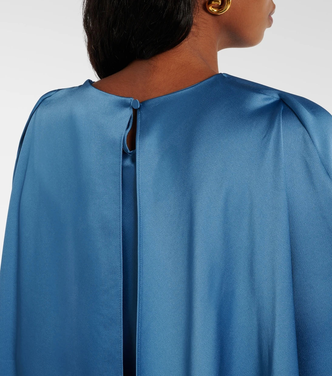 Simkhai - Izel caped satin gown