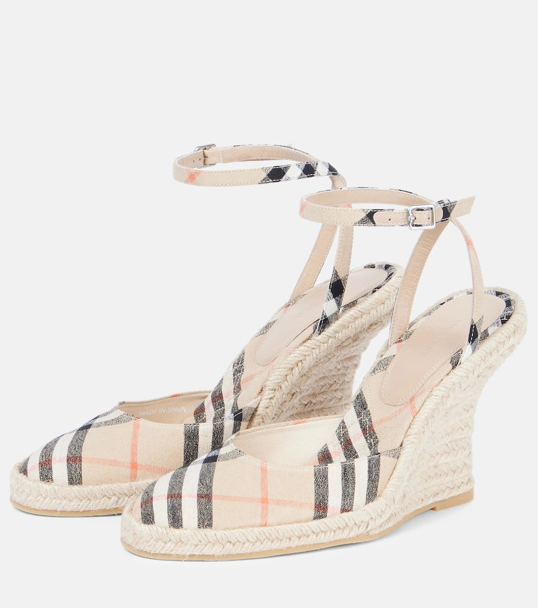 Burberry - LF Mews 90 espadrille wedges