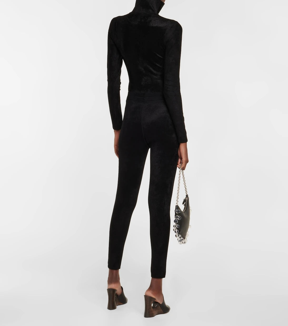 Alaïa - High-rise leggings