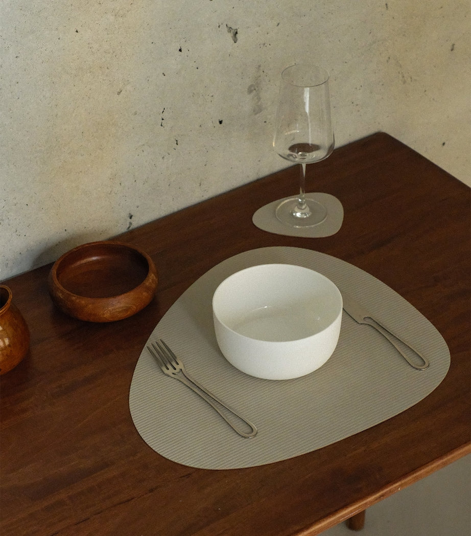 Linddna Curve Corduroy Coasters (Set of 4)