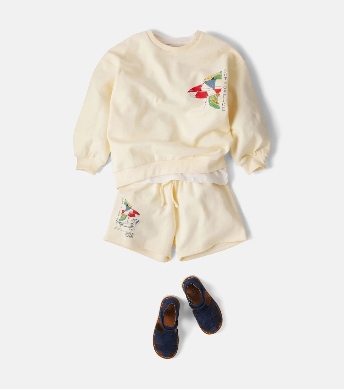 Konges Sløjd - Lou printed cotton-blend jersey shorts