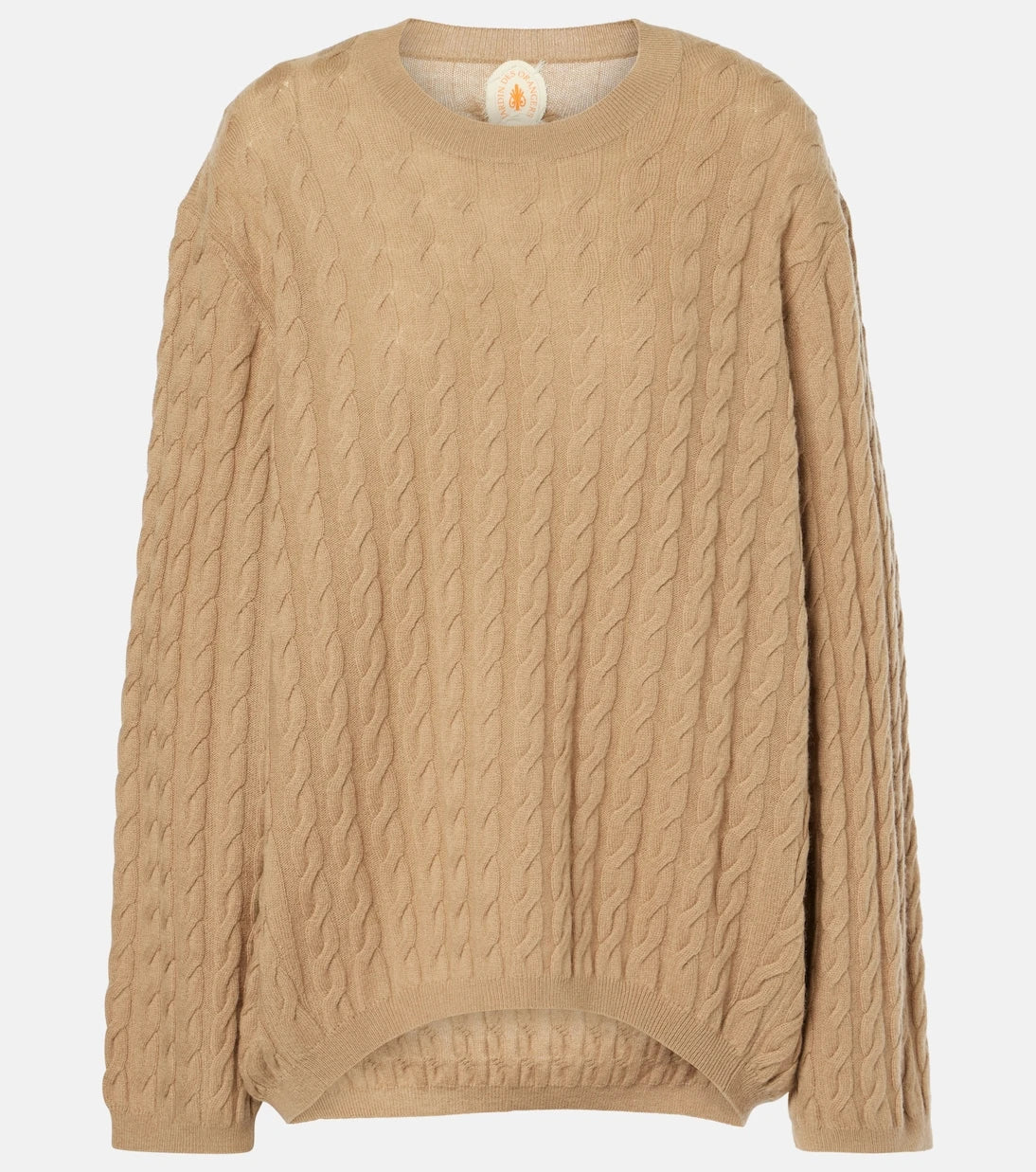 Jardin des Orangers - Cable-knit wool and cashmere sweater