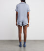 Gisele Short Pyjama Set GRAY DAWN/NAVY