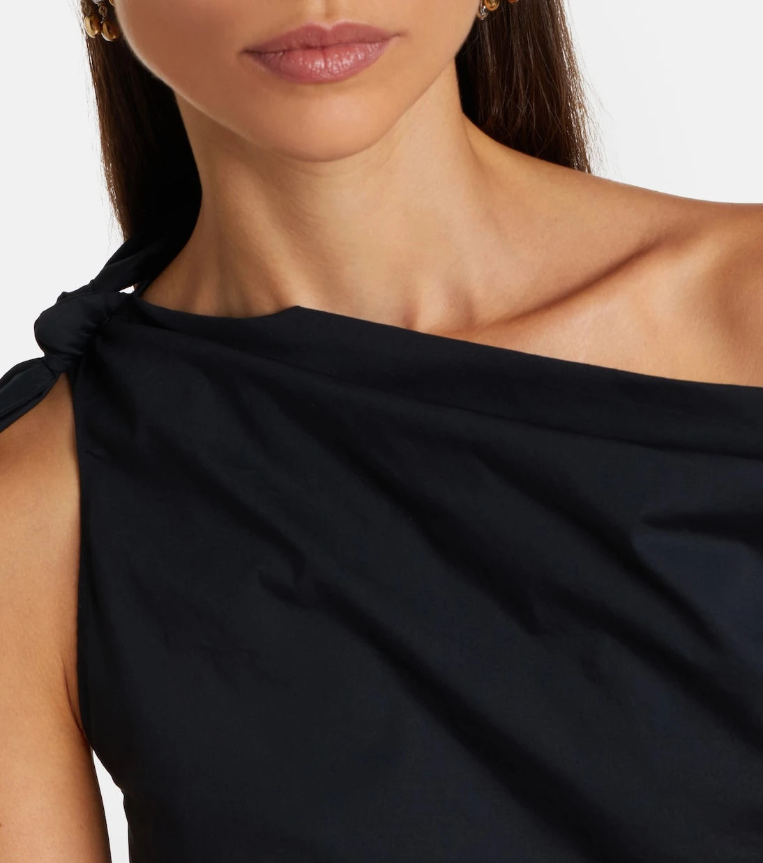 Staud - Bellaria asymmetric cotton top