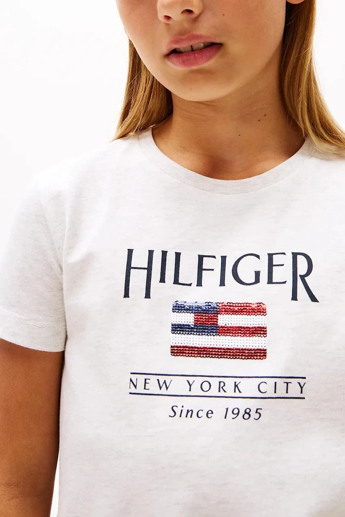 Tommy Hilfiger Çocuk Pamuklu Elbise