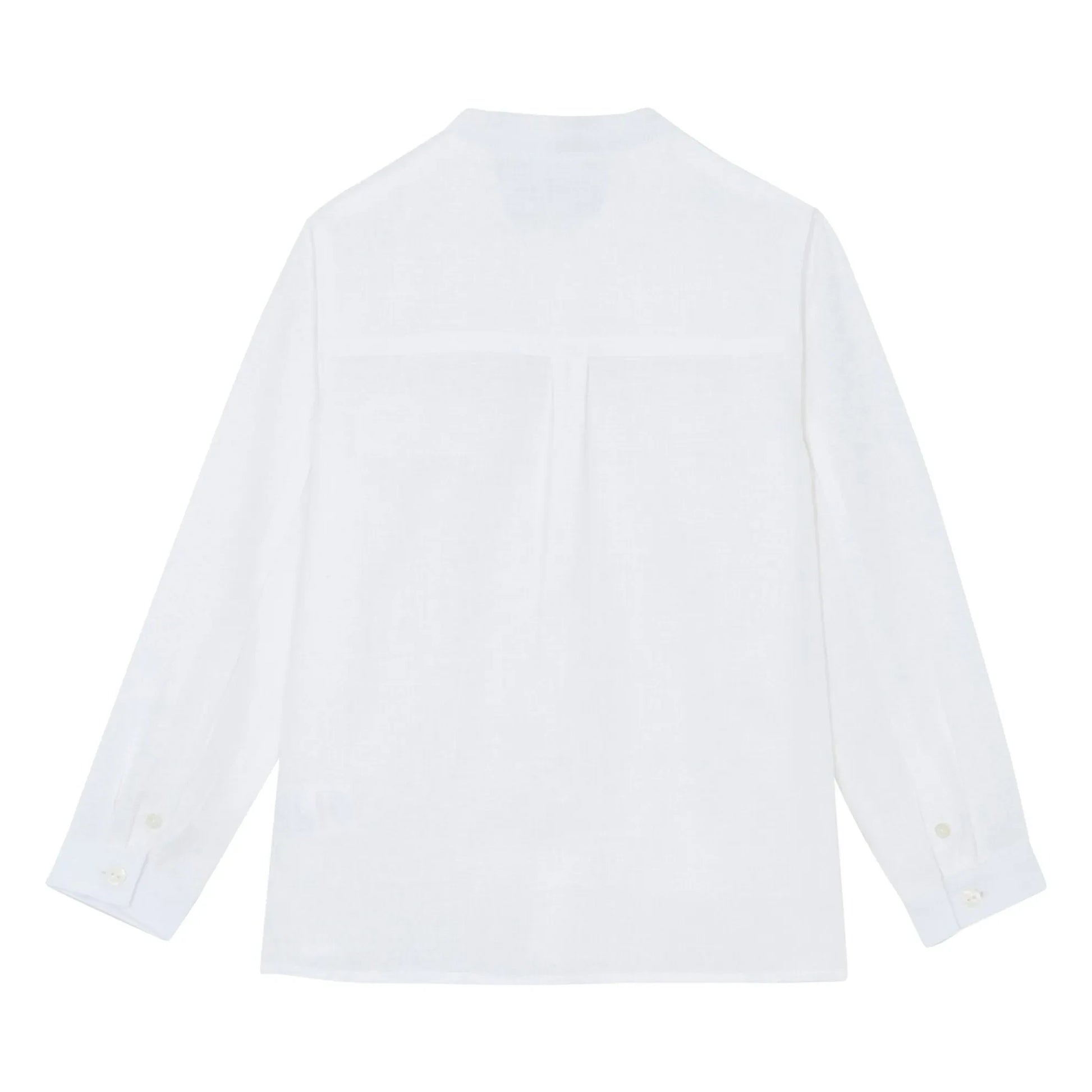 Tartine et Chocolat - Linen shirt | White