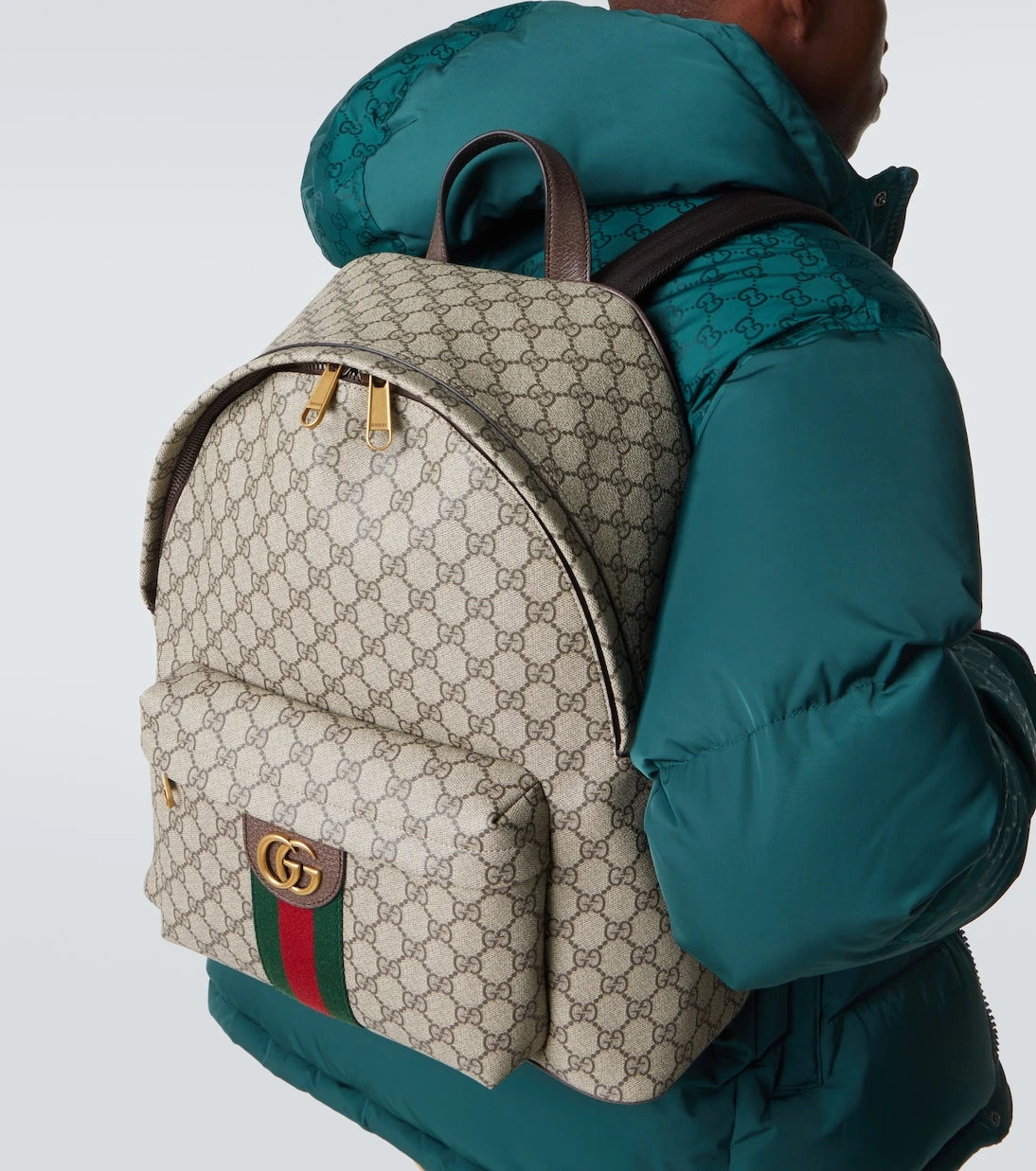 Gucci - GG canvas backpack