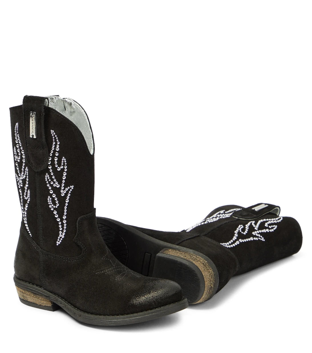 Monnalisa - Suede cowboy boots