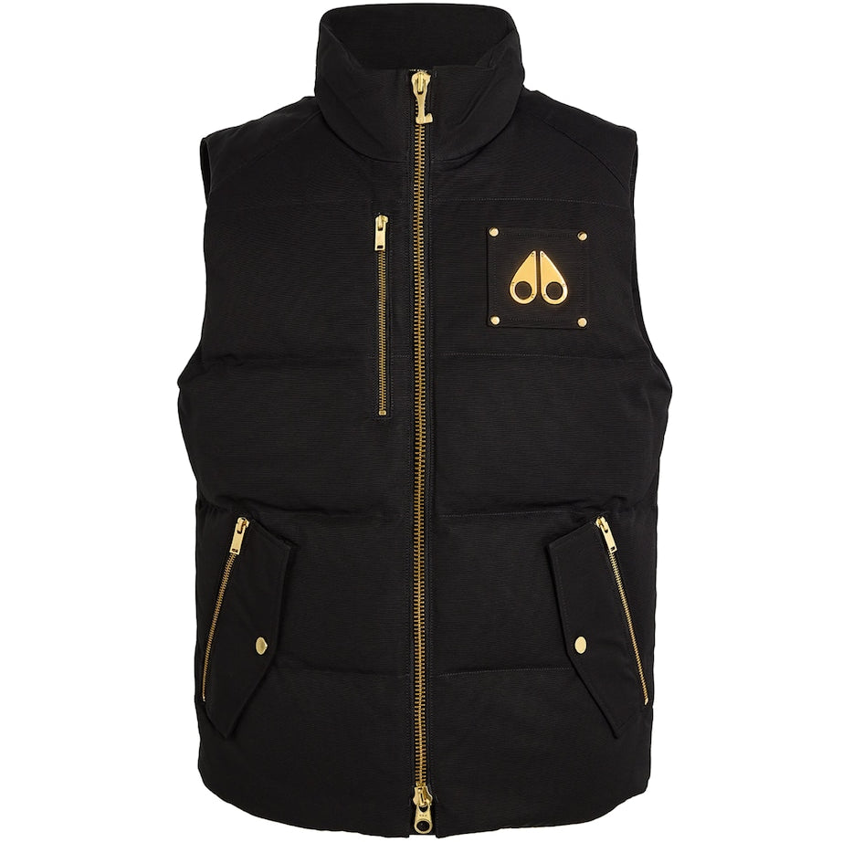 Moose Knuckles Black Down Westmount Gilet