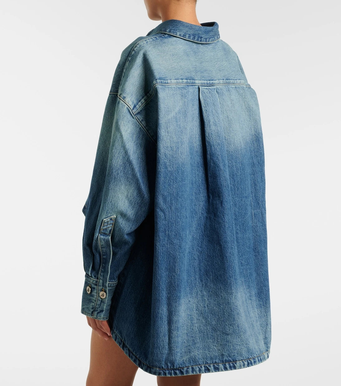 The Attico - Denim shirt