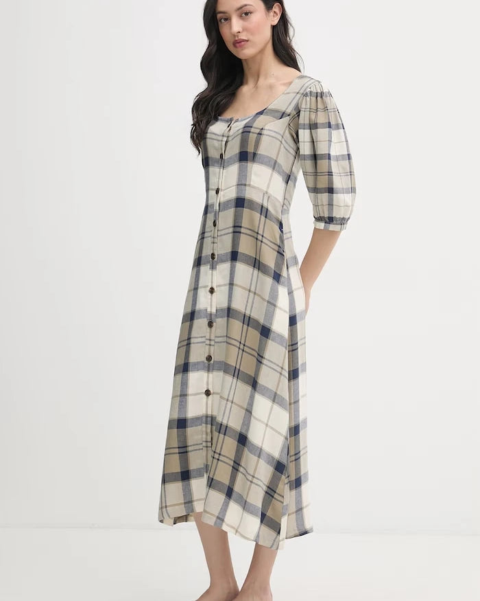 Barbour ketenli elbisə Ballina