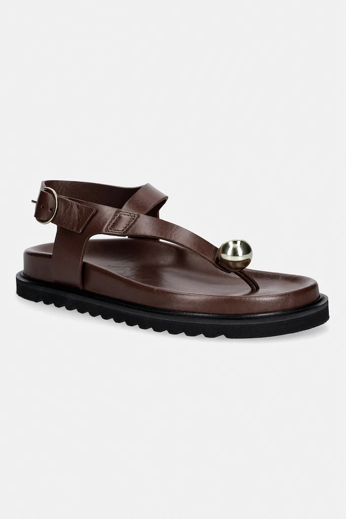 Souliers Martinez kadın deri sandalet SPIAGGIA