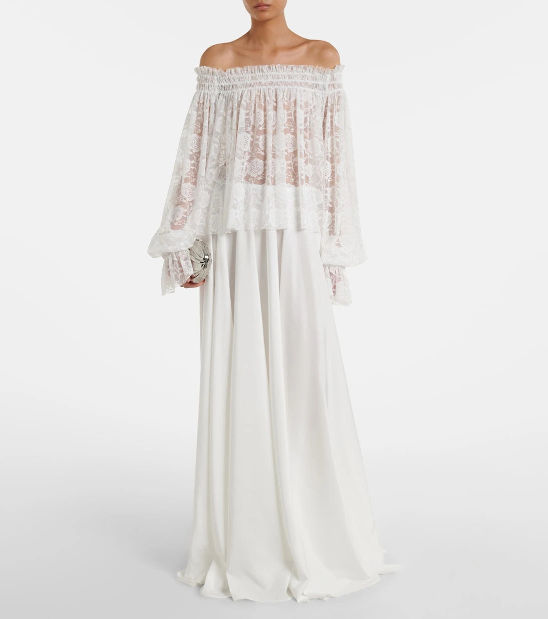Norma Kamali - Pleated jersey maxi skirt