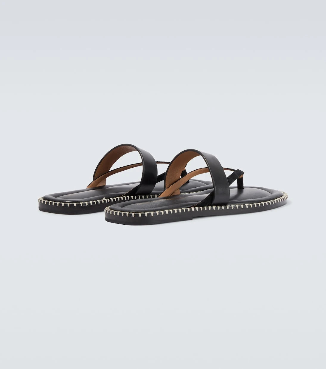Dries Van Noten - Leather thong sandals