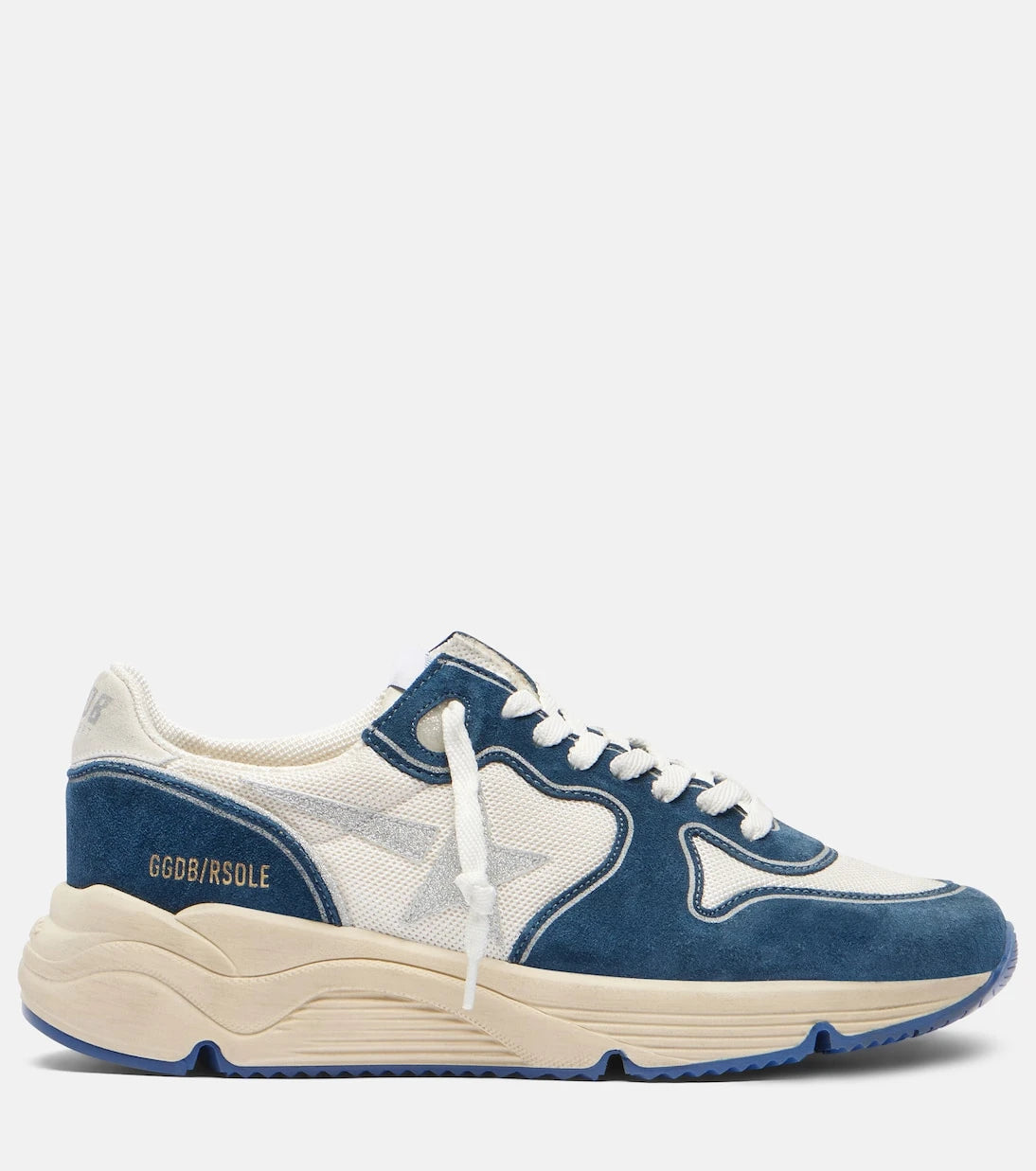 Golden Goose - Running Sole suede-trimmed sneakers