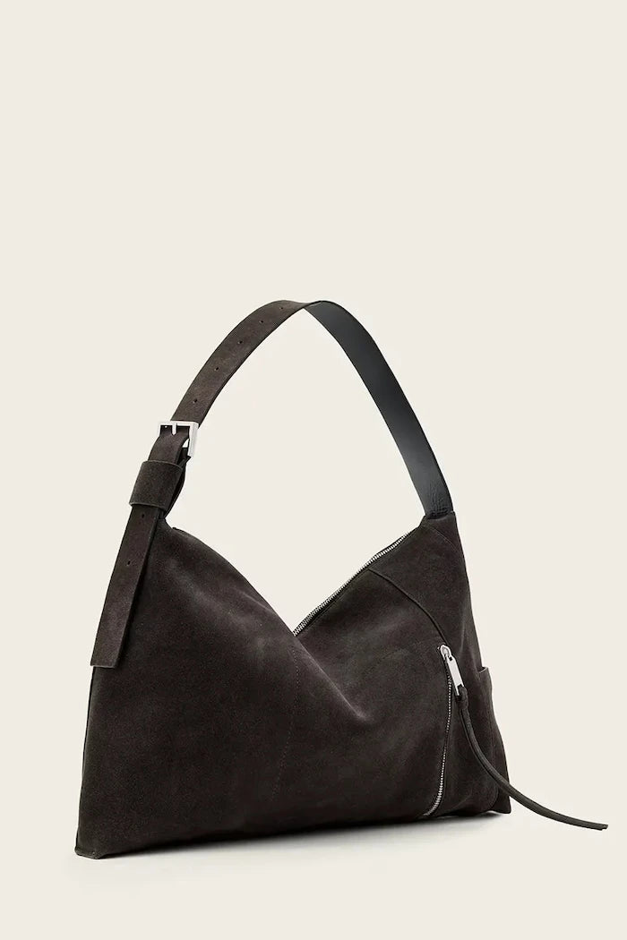 Велурена чанта AllSaints ALBA