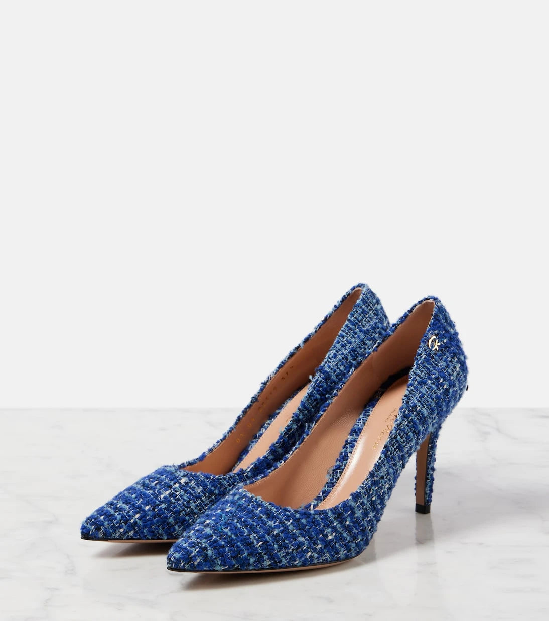 Gianvito Rossi - Gianvito 85 bouclé pumps