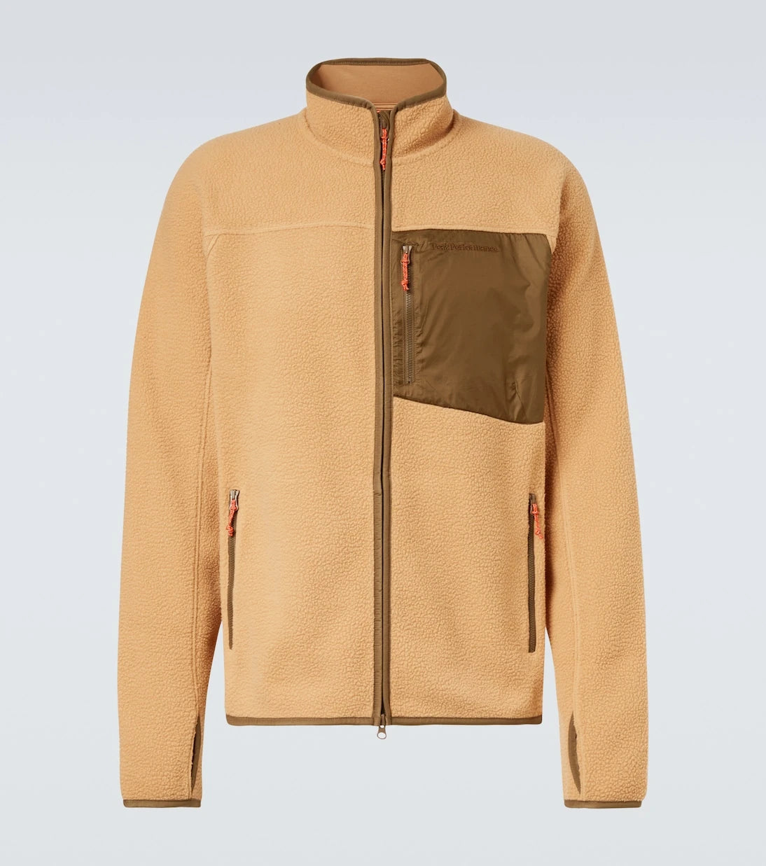 Peak Performance - Pile jersey-lined fleece jacket