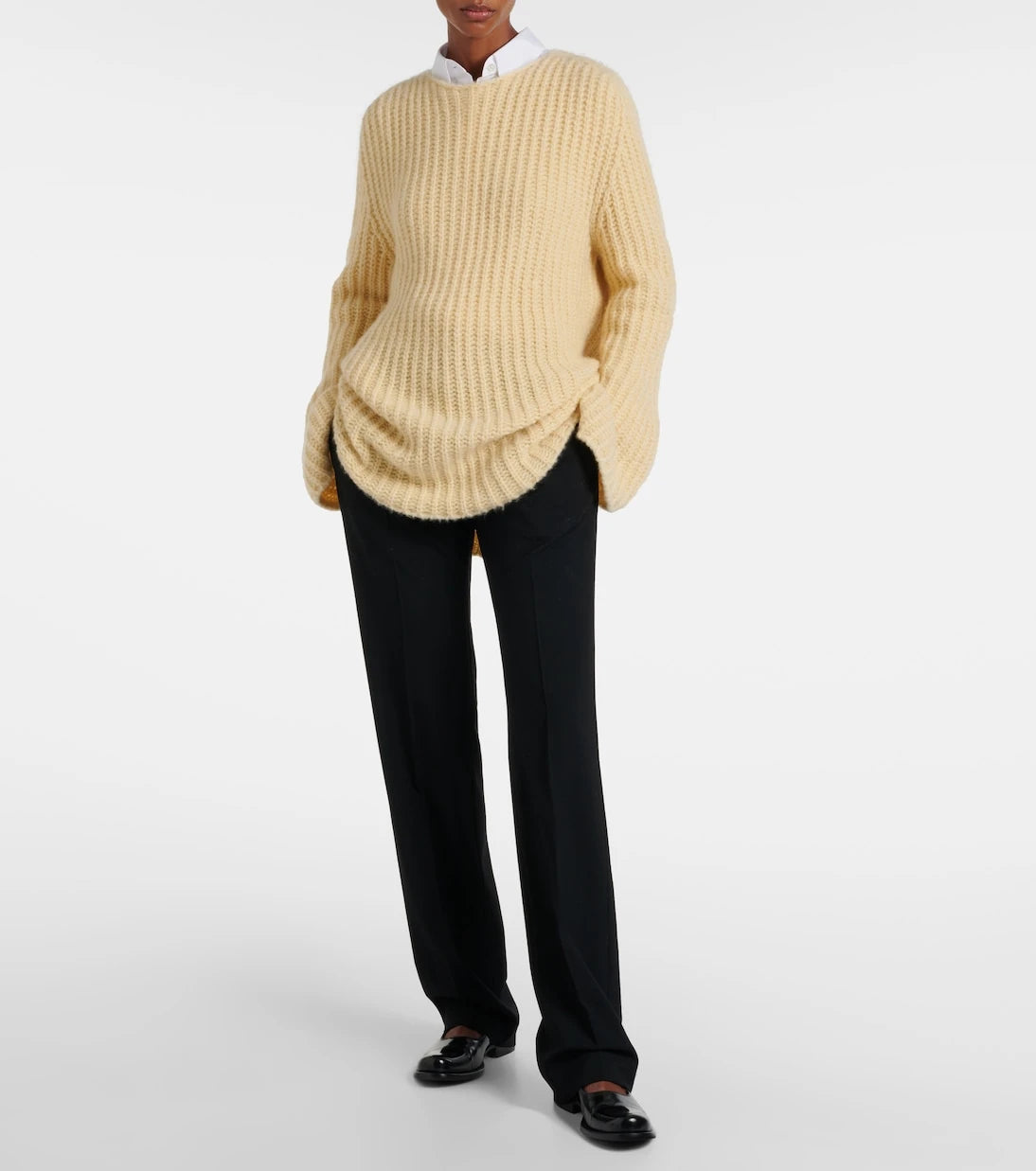 The Row - Mirr ribbed-knit cashmere sweater