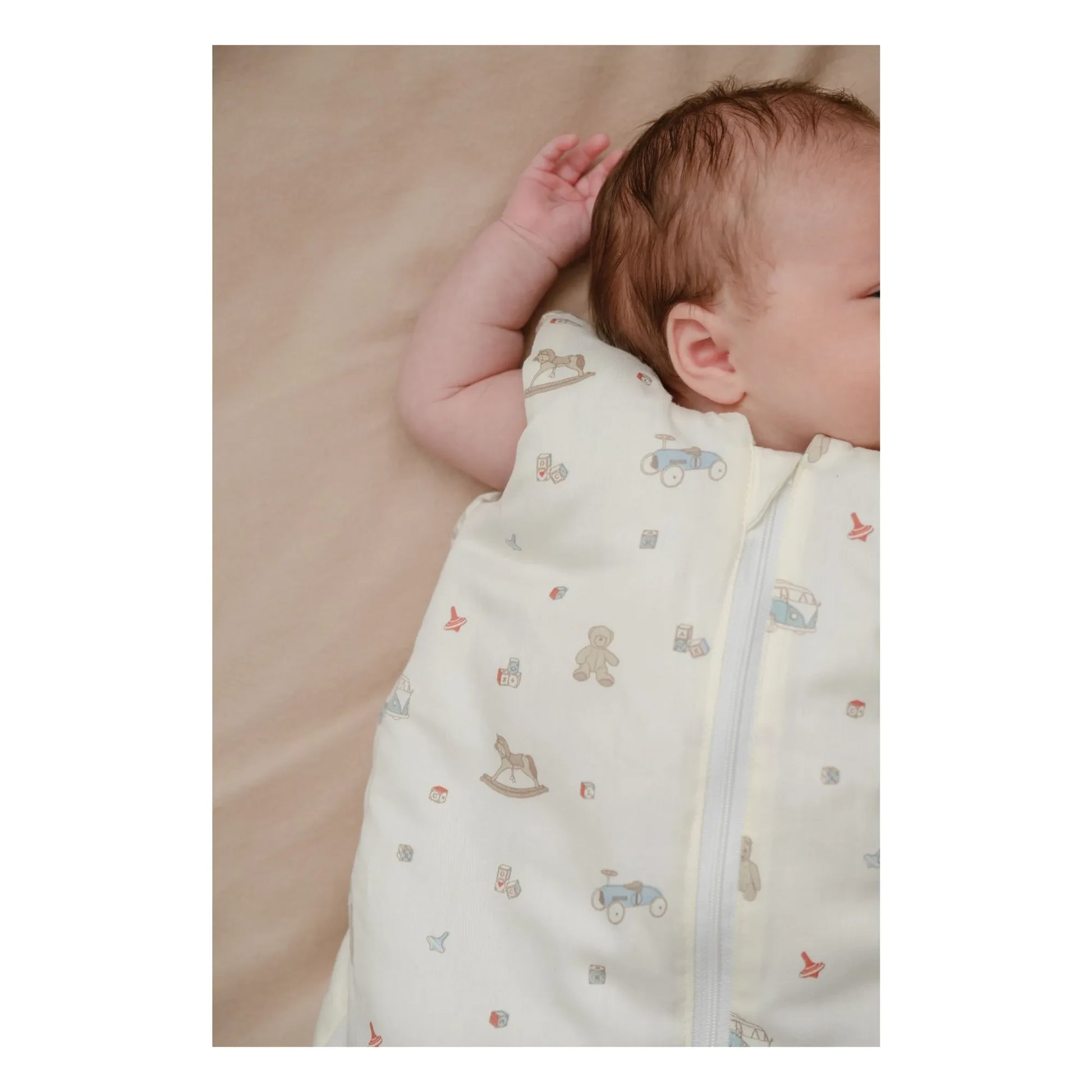 Cam Cam - Vintage Toys sleeping bag | Beige