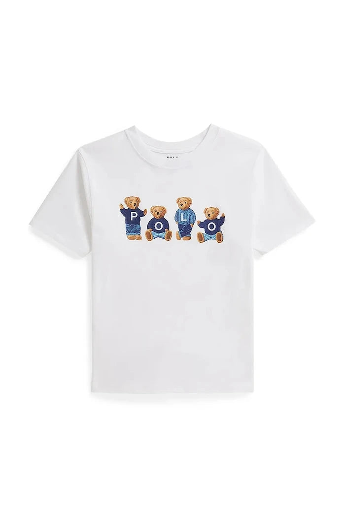 Детска памучна тениска Polo Ralph Lauren