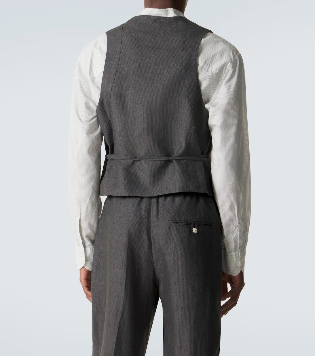 Jacquemus - Paysan striped linen vest