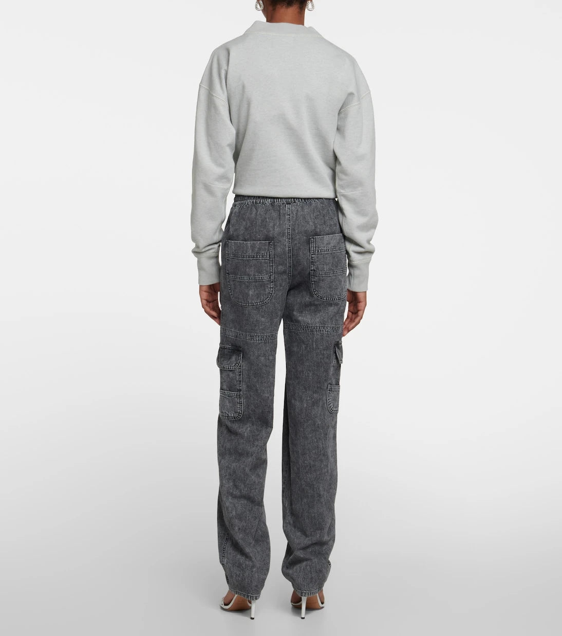 Marant Etoile - Viamao high-rise cotton pants