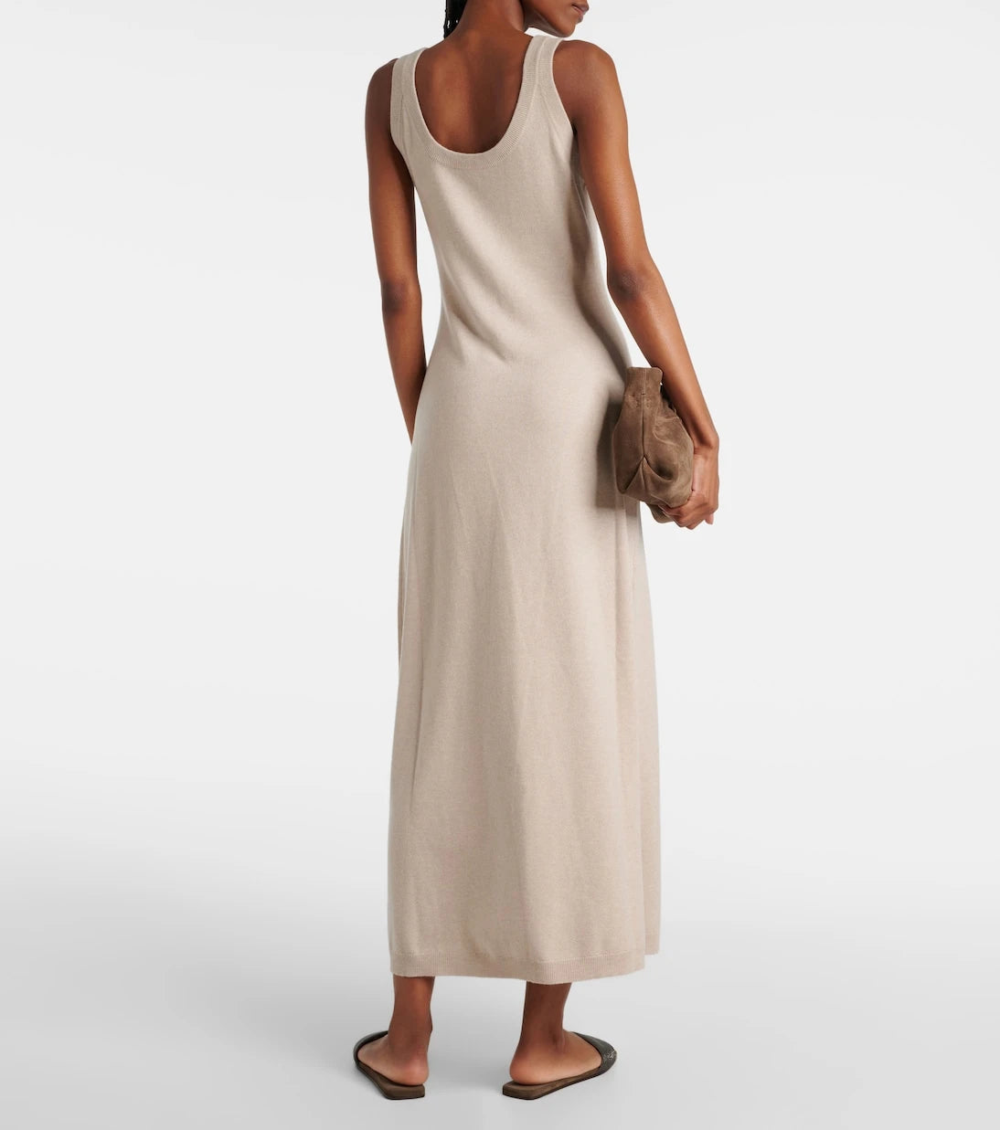 Brunello Cucinelli - Cashmere midi dress
