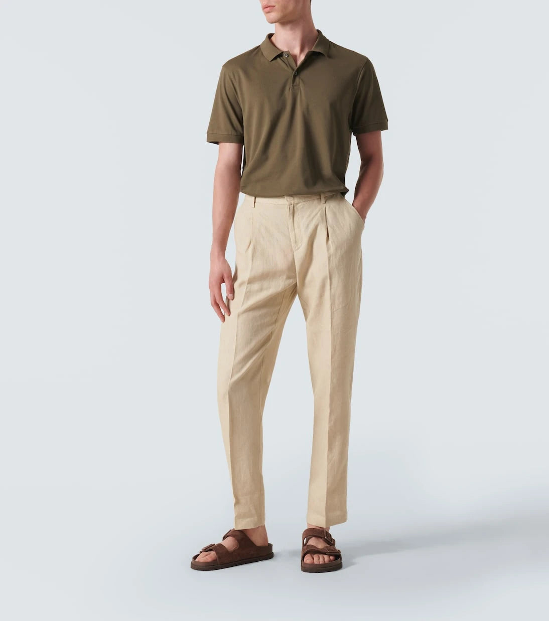 Sunspel - Cotton piqué polo shirt