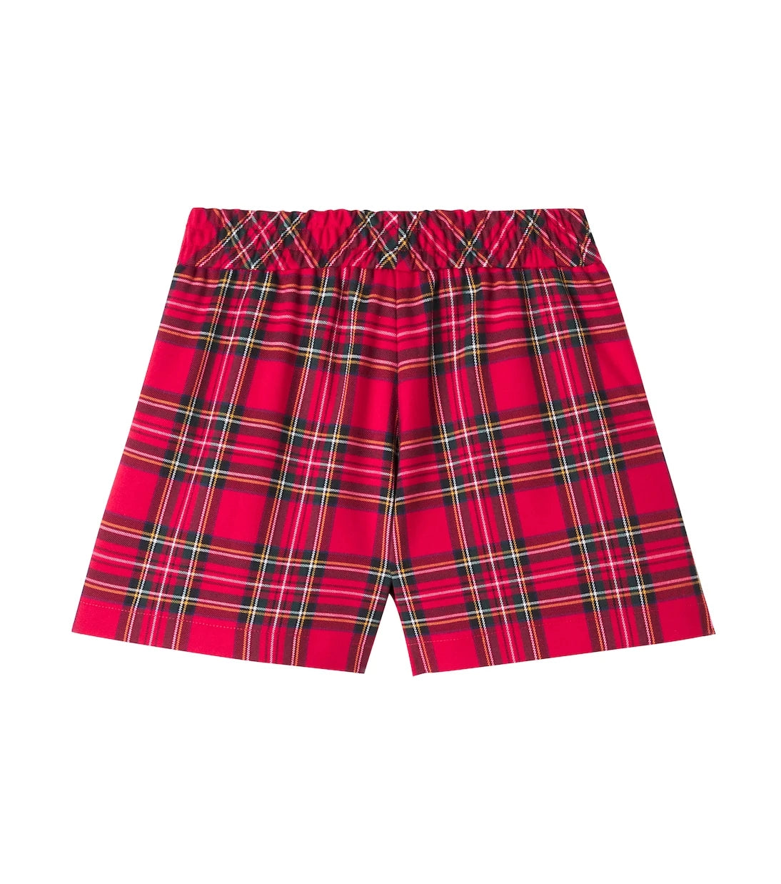 Monnalisa - Pleated plaid skort