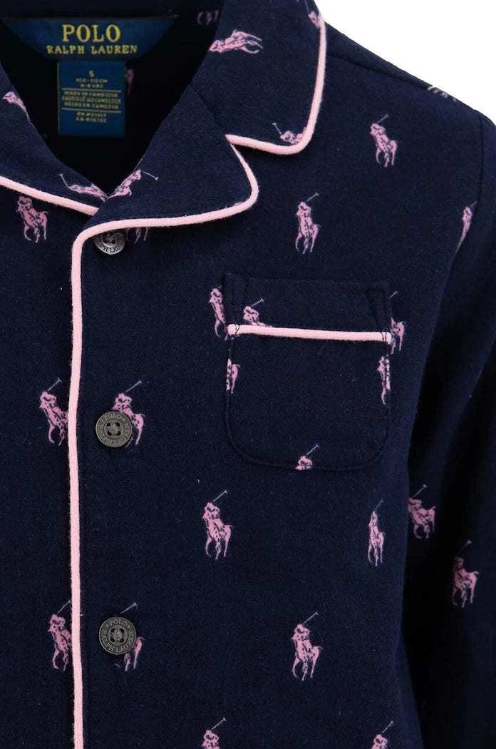 Детска памучна пижама Polo Ralph Lauren