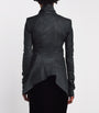 Rick Owens Black Naska Leather Jacket