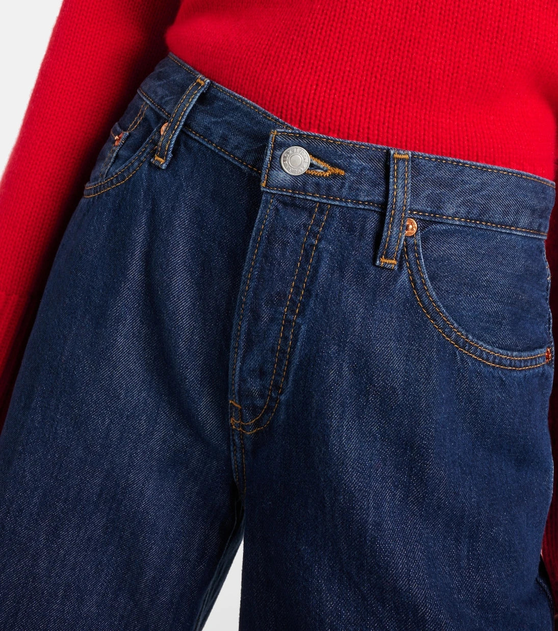 Re/Done - Palazzo mid-rise wide-leg jeans