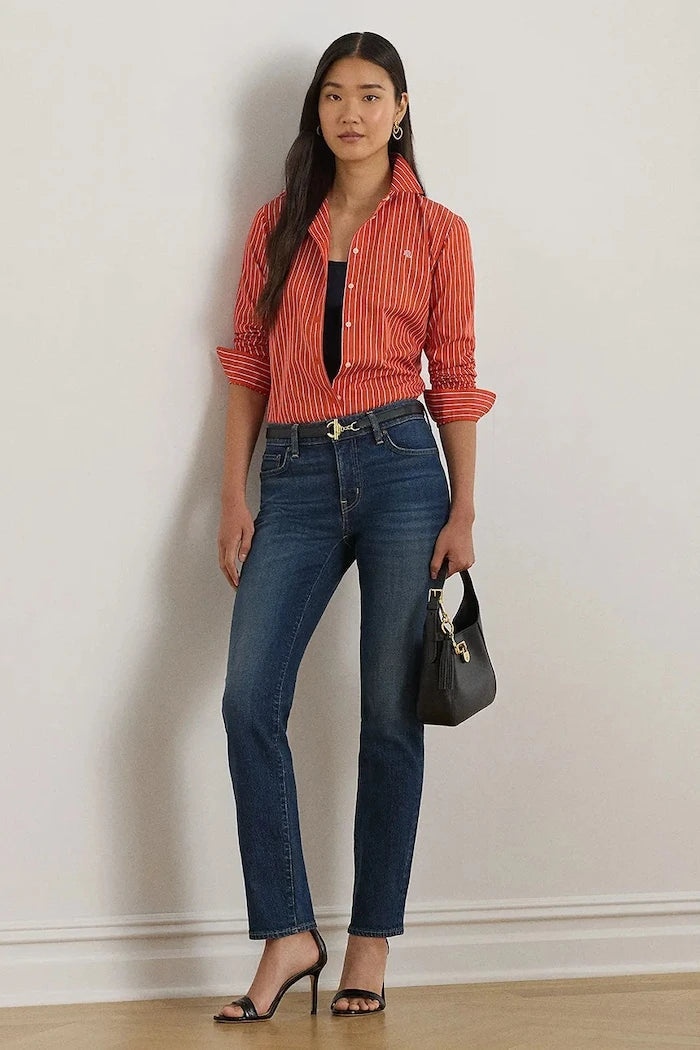 Памучна риза Lauren Ralph Lauren