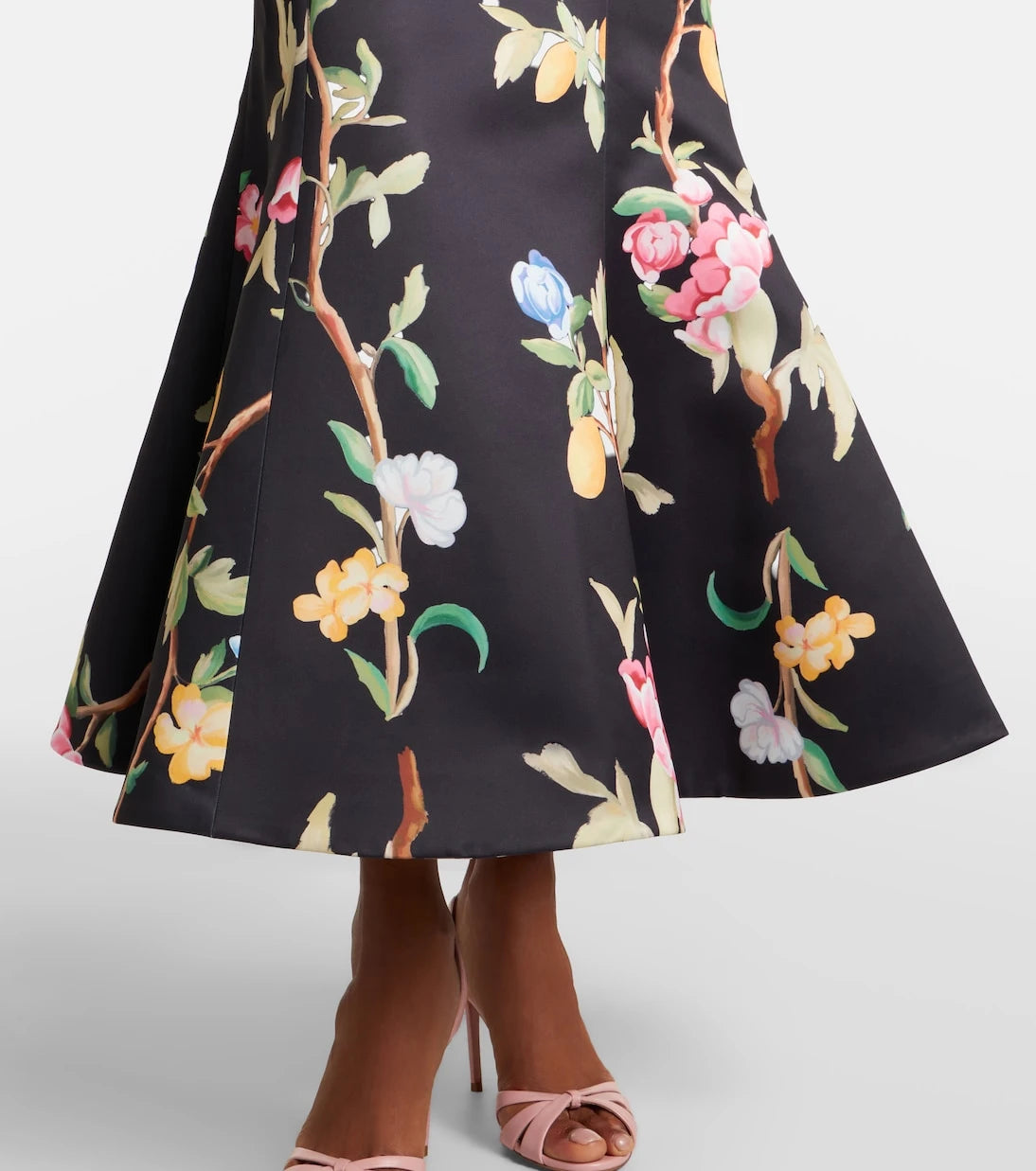 Leo Lin - Sofia embellished floral maxi dress