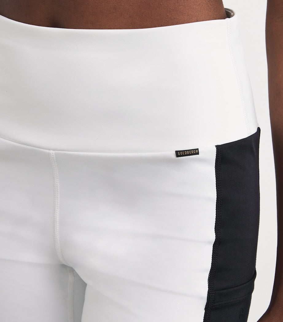 White Racerback Adeline Sports Dress