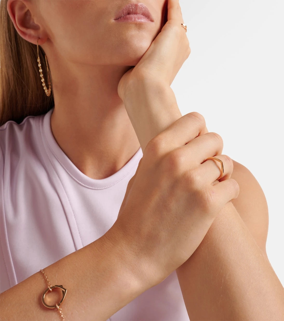 Repossi - Antifer 18 ayar pembe altın yüzük