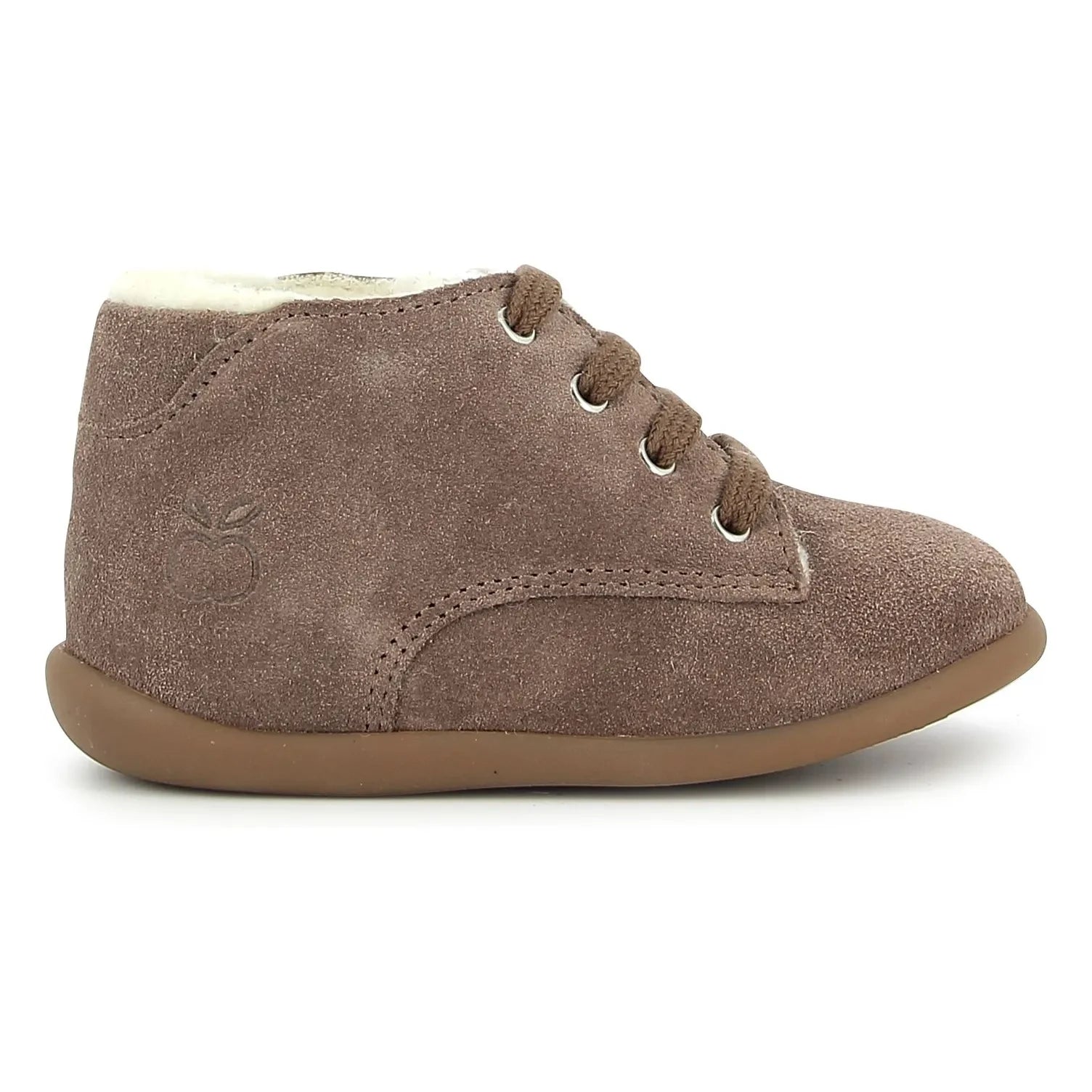 Pom d'Api - Botillons Stand Up Derby Fur | Dusty Pink