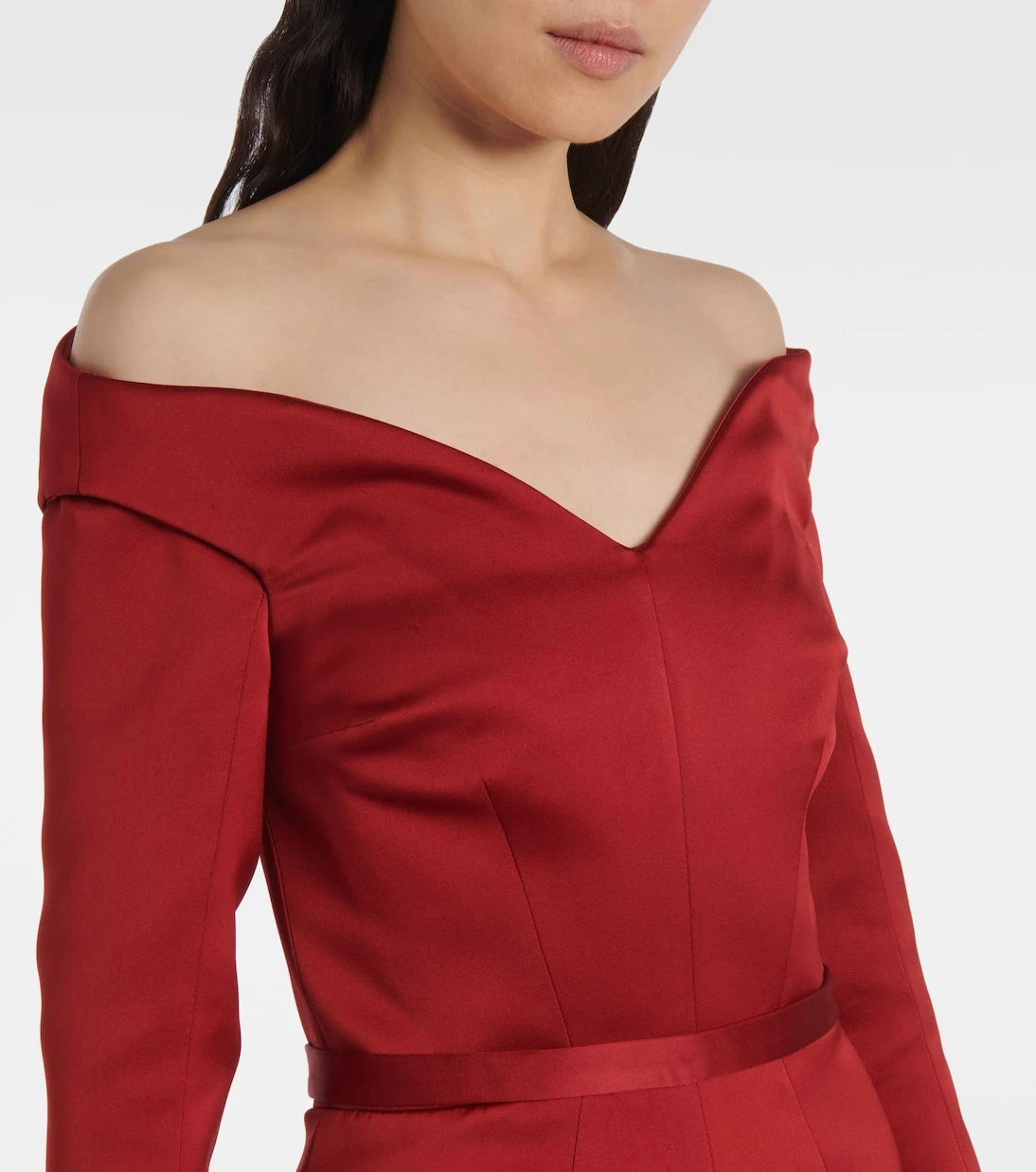 Safiyaa - Asuman off-shoulder midi dress