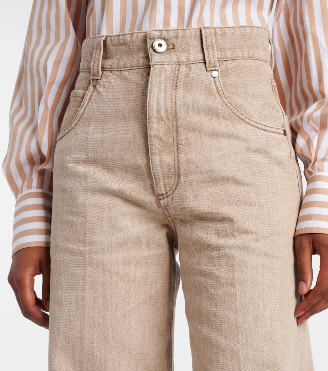 Brunello Cucinelli - Wide-leg jeans