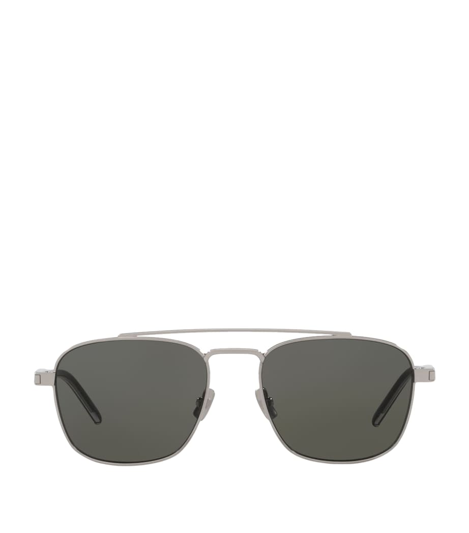Silver Metal SL 665 Sunglasses