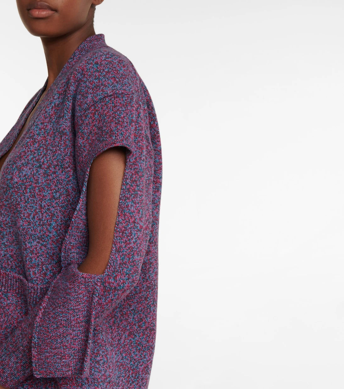 Christopher Kane - Deconstructed virgin wool cardigan
