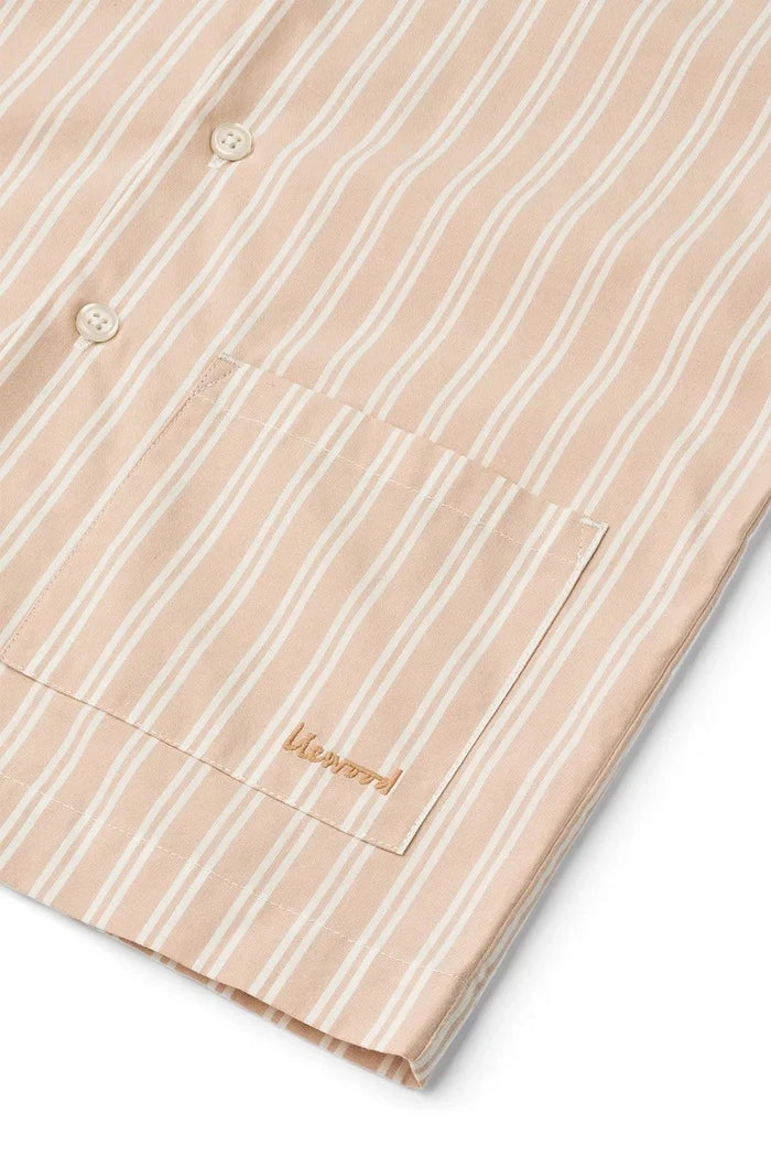 Liewood Leona Stripe Set Çocuk Pamuklu Takım