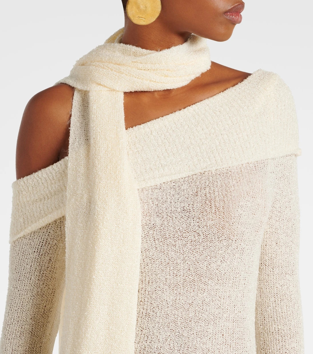 Aya Muse - Ursa scarf-detail maxi dress