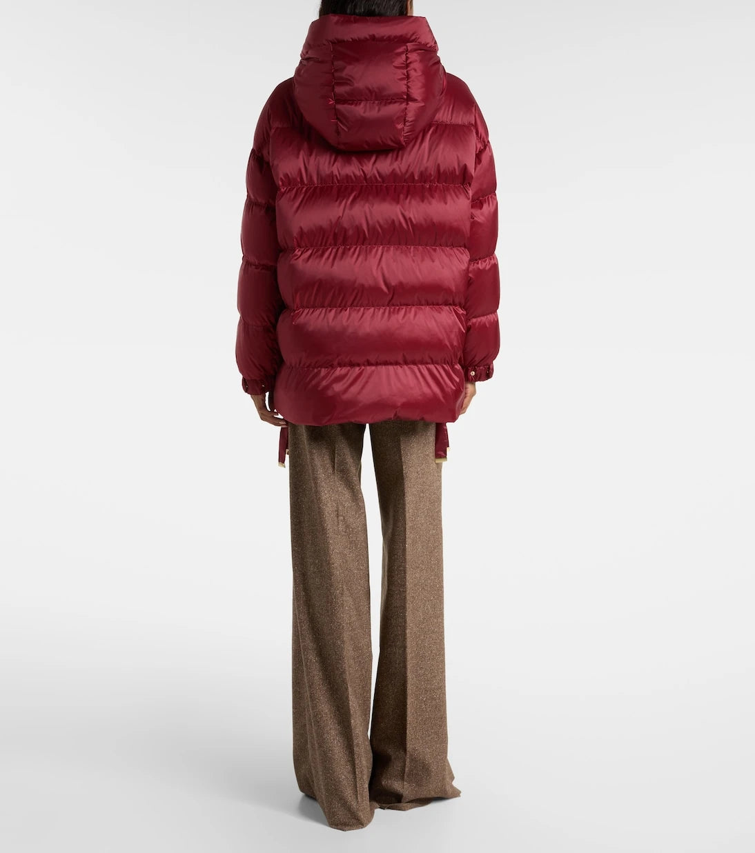 Max Mara - Felice hooded taffeta down jacket