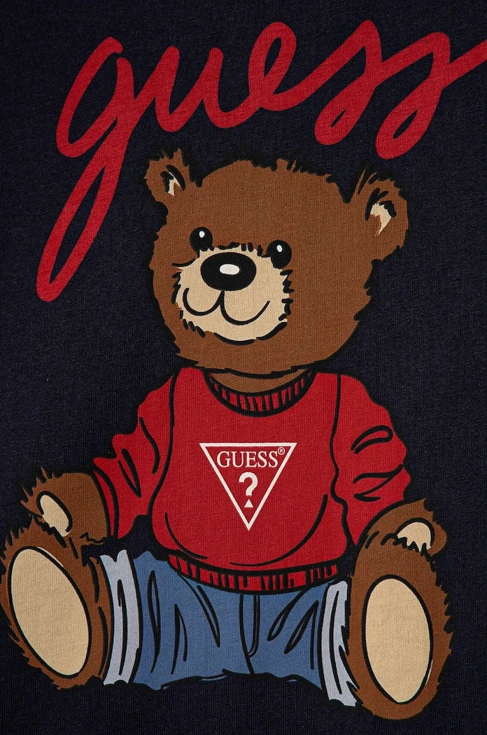 Детска памучна тениска Guess