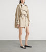 Givenchy Multi Cropped Cotton Trench Coat