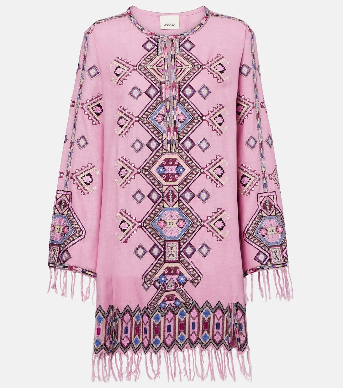 Isabel Marant - Zayana sequined silk minidress
