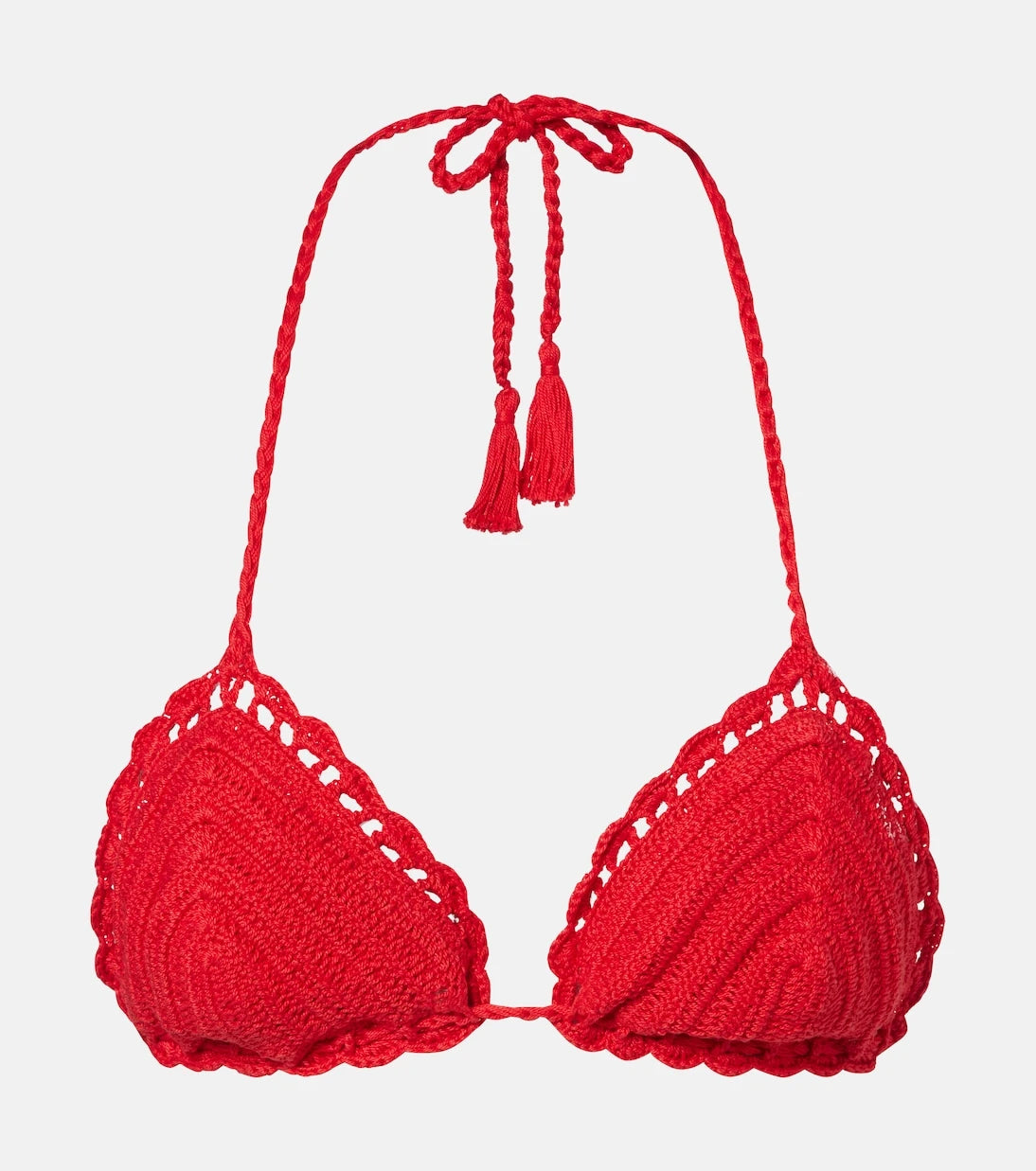 Anna Kosturova - Crochet cotton bikini top