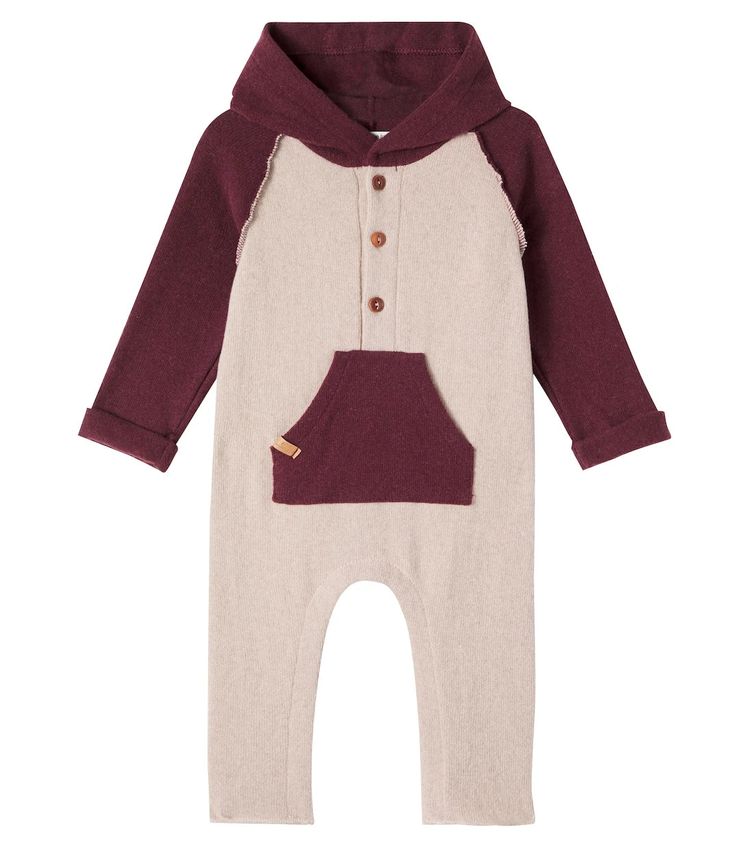 1 + in the Family - Baby Ludvig cotton-blend onesie
